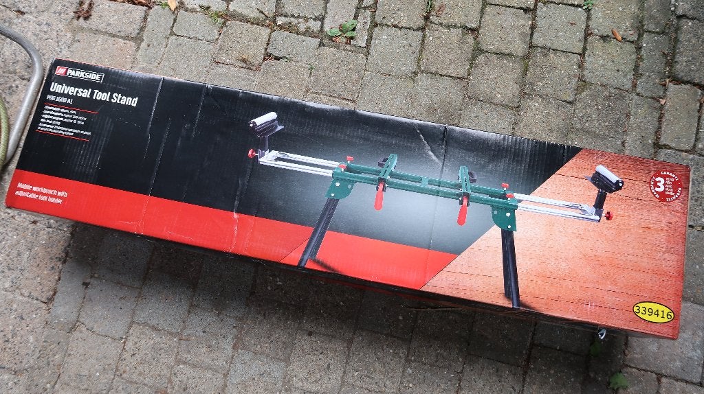 Tool stand parkside onderstel afkortzaag, Enlèvement, Comme neuf, Autres types