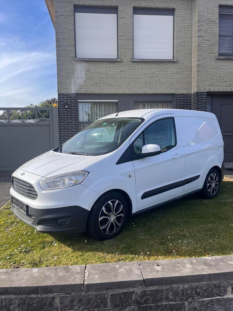 Transit Courier EcoBoost – NIEUWE motor – Geen kosten!, Autos, Euro 5, 998 cm³, 4 portes, Noir