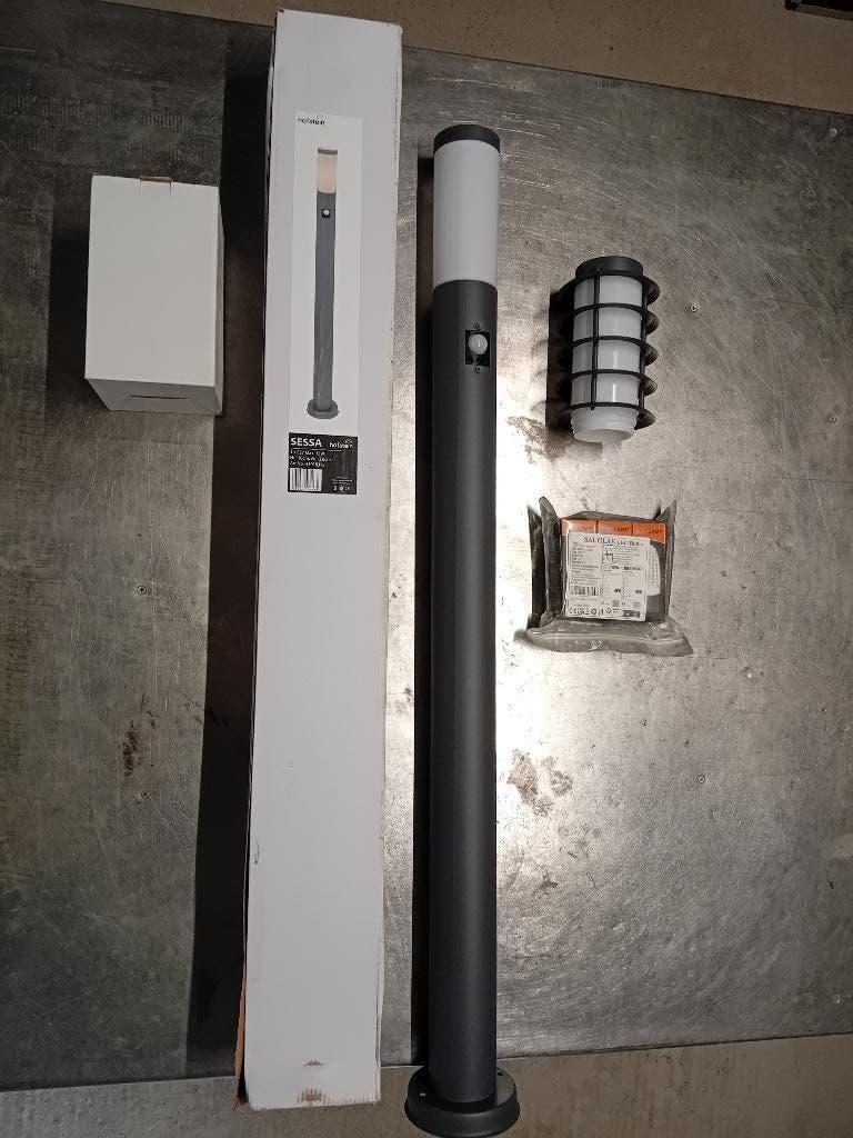 2 Lampes extérieures avec détecteur de mouvement, Ophalen, Nieuw, Overige typen, Bewegingssensor