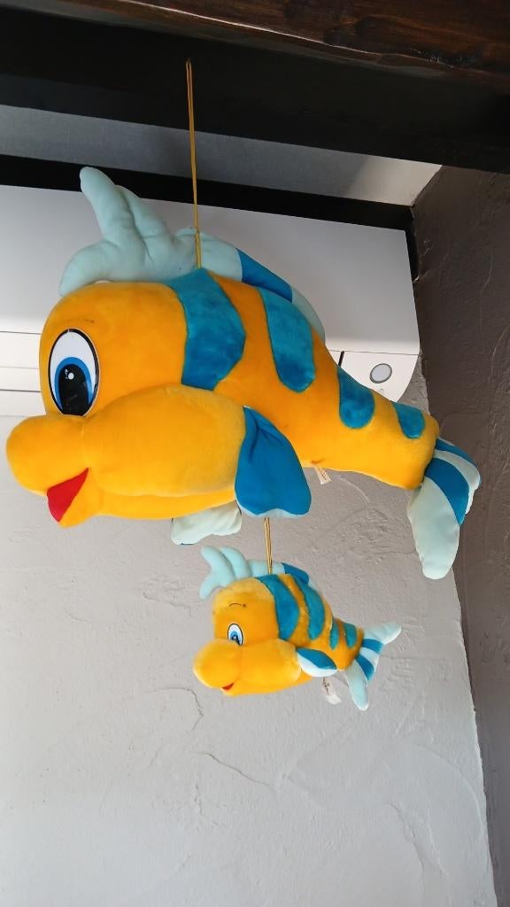 knuffel-grote+kleine vis-perfecte staat-63x40cm hoog, Kinderen en Baby's, Ophalen, Zo goed als nieuw