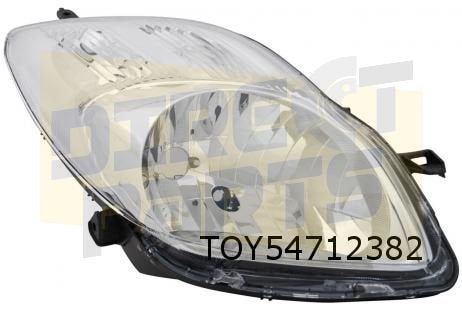 Toyota Yaris (1/09-) koplamp Links (chrome) OES! 811700D330, -, Verzenden, -, Nieuw