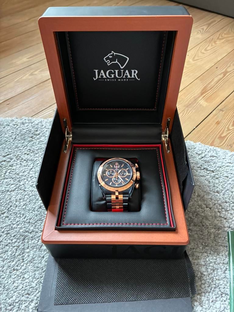 Jaguar - Speciale Limited Edition, Handtassen en Accessoires, Horloges | Heren, Ophalen, Nieuw