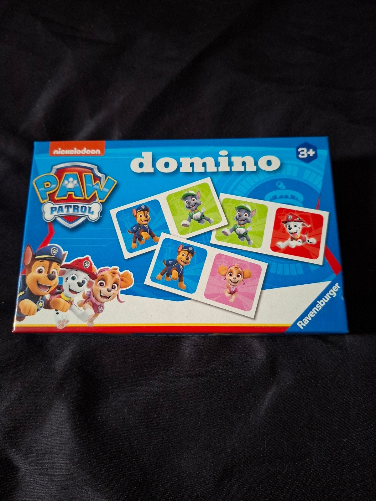 A vendre Domino Pat Patrouille, Trois ou quatre joueurs, Enlèvement ou Envoi, Comme neuf