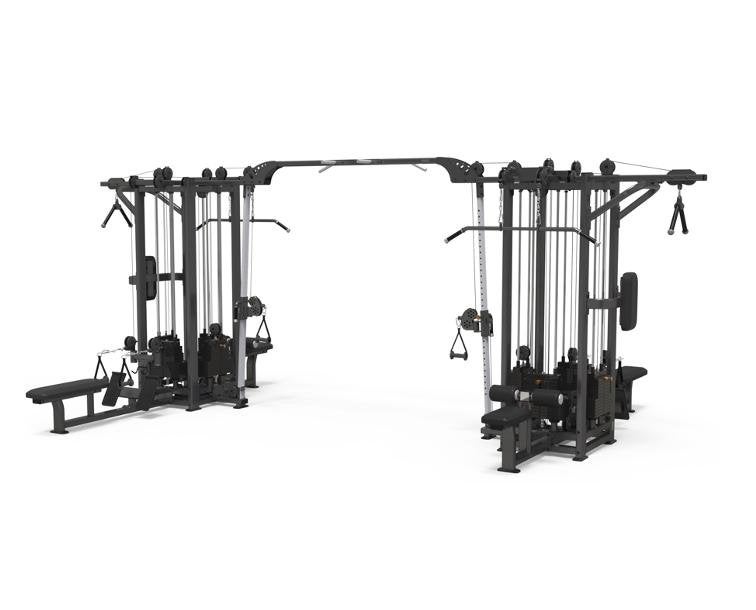 Gymfit – Cable Jungle 8 Stack – Luxury Line Plus – PE409, Ophalen of Verzenden, Zo goed als nieuw, Benen, Overige typen