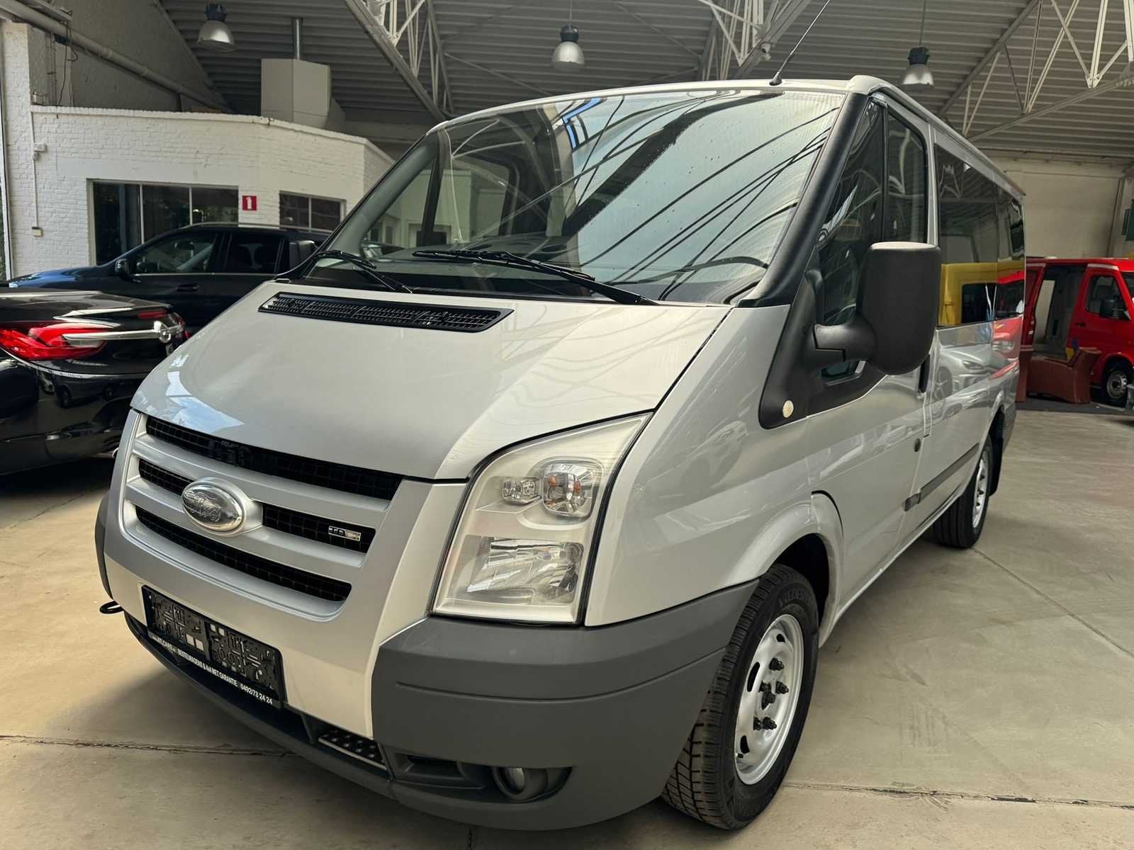 2007 Ford Transit minibus 8+1 zitplaatsen, Auto's, Monovolume, Gebruikt, Bedrijf, Euro 4