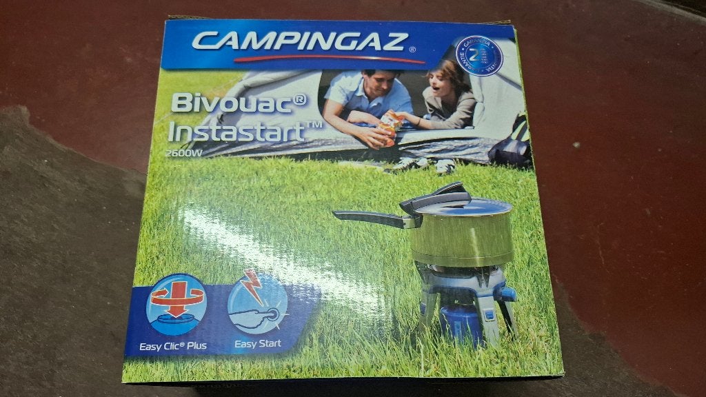 Réchaud Campingaz + 10 cartouches CV470, Enlèvement, Comme neuf