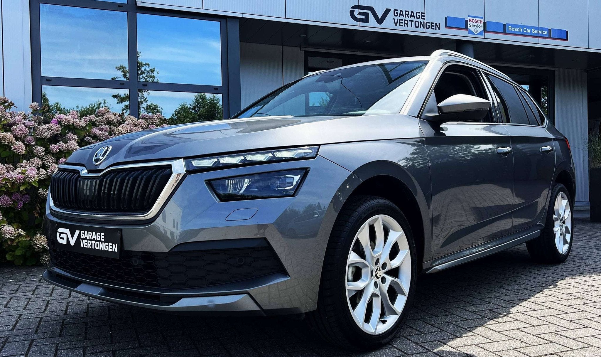 Skoda Kamiq 1.5 TSI Clever+ DSG 150PK *Leder*Acc*Lane en Fro, Cuir, Achat, Entreprise, Noir