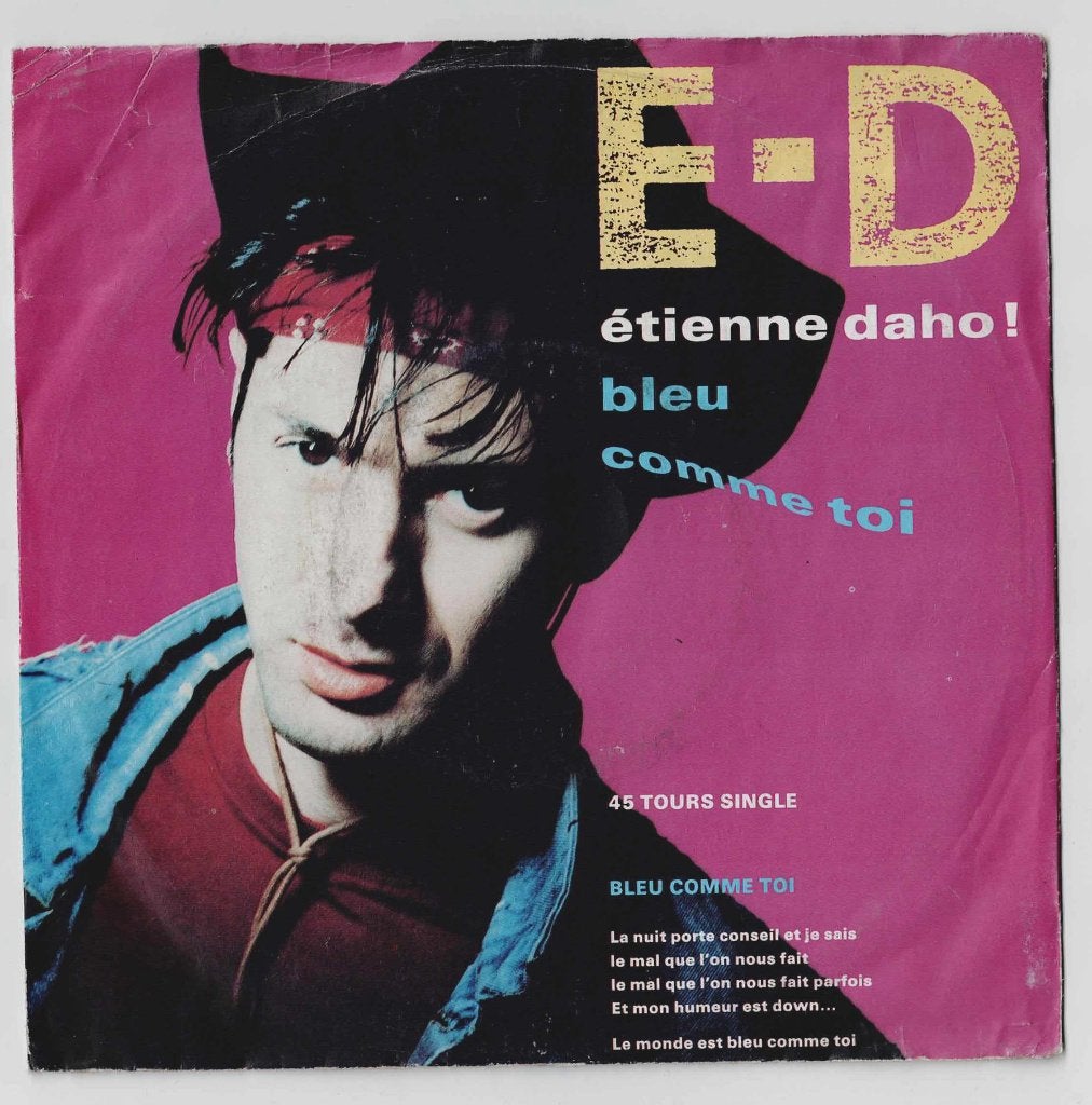 Etienne Daho - Bleu comme toi - Quatre Hivers, Enlèvement ou Envoi, 7 inch, Utilisé, Pop