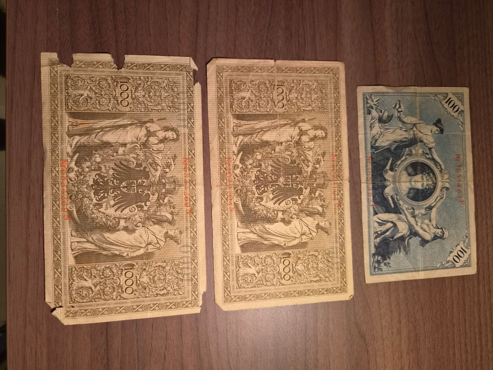 Oude Duitse bankbiljetten, Postzegels en Munten, Ophalen of Verzenden