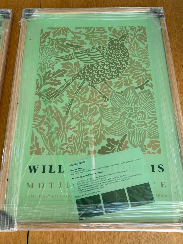 Mooie muurdecoratie William Morris (nog nieuw), Ophalen, Zo goed als nieuw