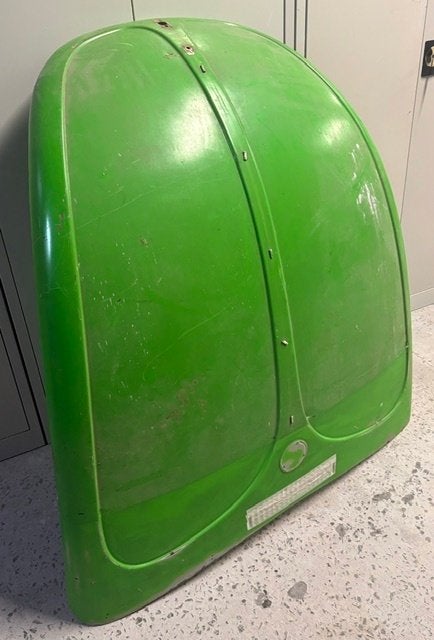 VW kever 1303 kofferklep, Ophalen
