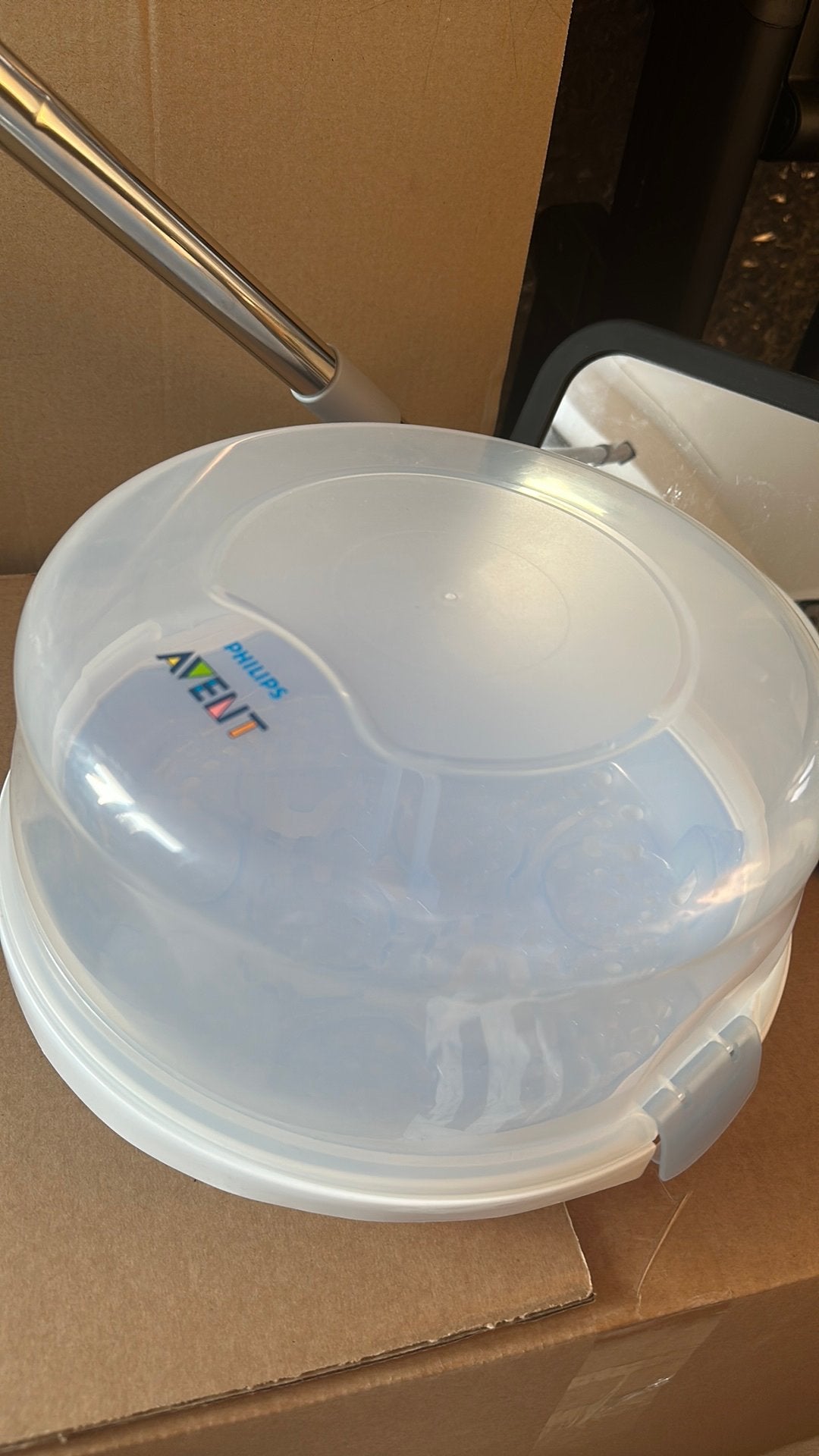 Avent flessen sterilisator, Kinderen en Baby's, Ophalen, Zo goed als nieuw, Sterilisator