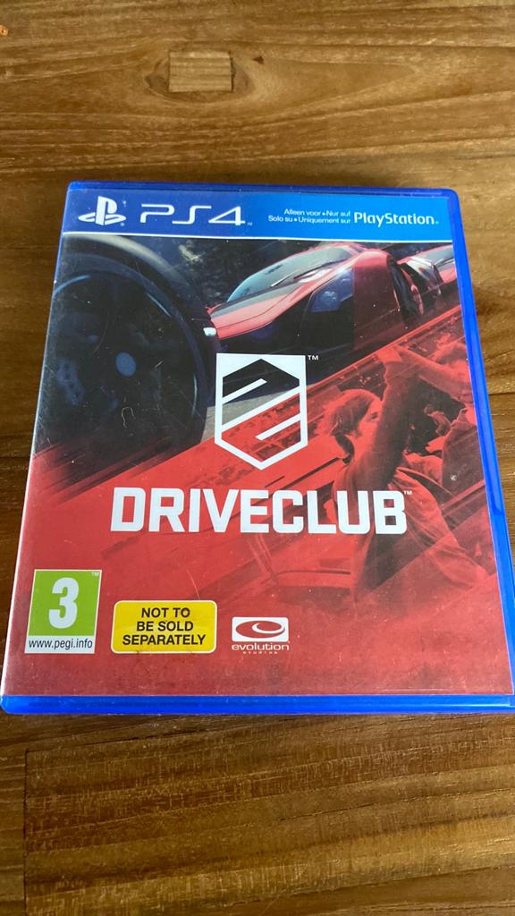 PlayStation 4 Driveclub, Games en Spelcomputers, Games | Sony PlayStation 4, Ophalen, Gebruikt, Racen en Vliegen, Vanaf 3 jaar