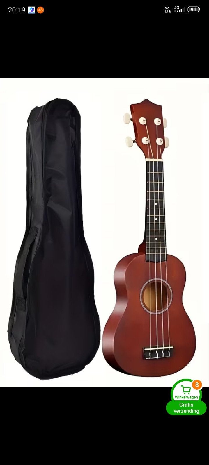Ukulele Gitarre.    . New, Ophalen of Verzenden