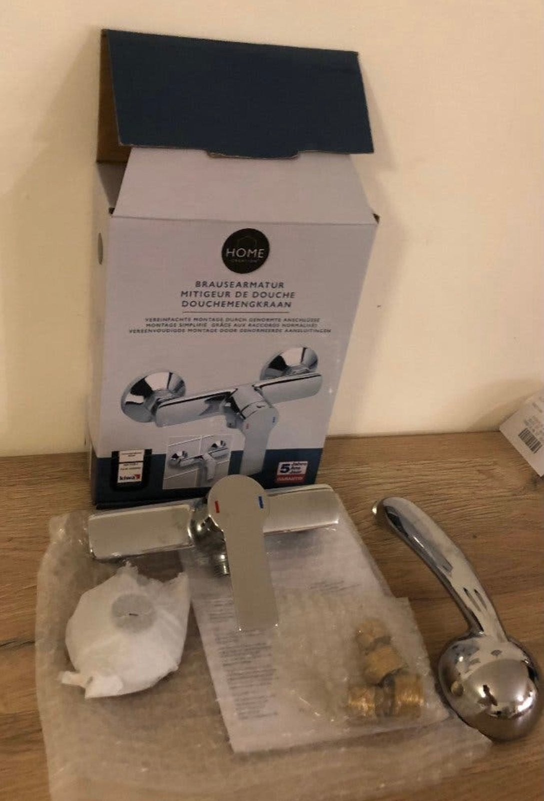 Mitigeur de douche, Bricolage & Construction, Enlèvement ou Envoi, Comme neuf, Chrome, Baignoire