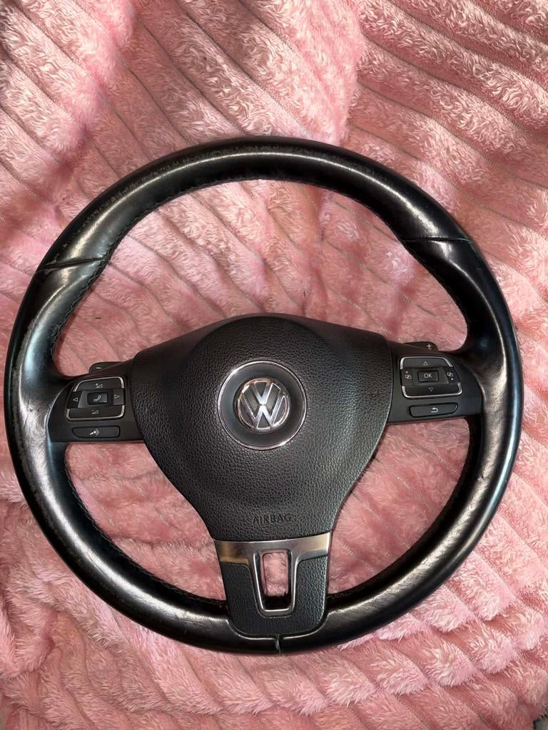 Volant golf 6 multifonctions avec palettes, Enlèvement, Utilisé, Volkswagen