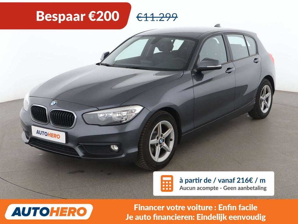 BMW 1 Serie 116 116i (bj 2018), Auto's, https://public.car-pass.be/vhr/fa845c66-2264-4c6c-a8fd-fc789aa2ceb4, 116 g/km, Gebruikt