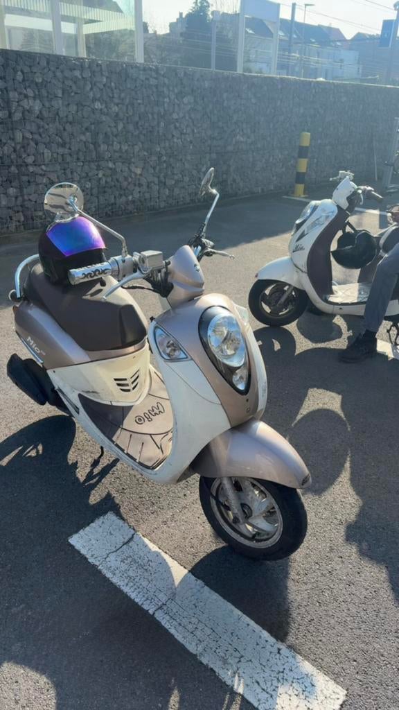 Sym mio 50 klasse A, Mio, Klasse A (25 km/u), Ophalen of Verzenden, Zo goed als nieuw