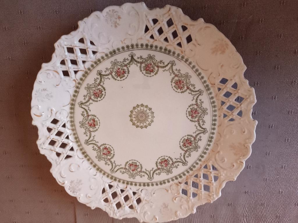 Plat à tarte ancien/vintage, Antiquités & Art, Enlèvement ou Envoi
