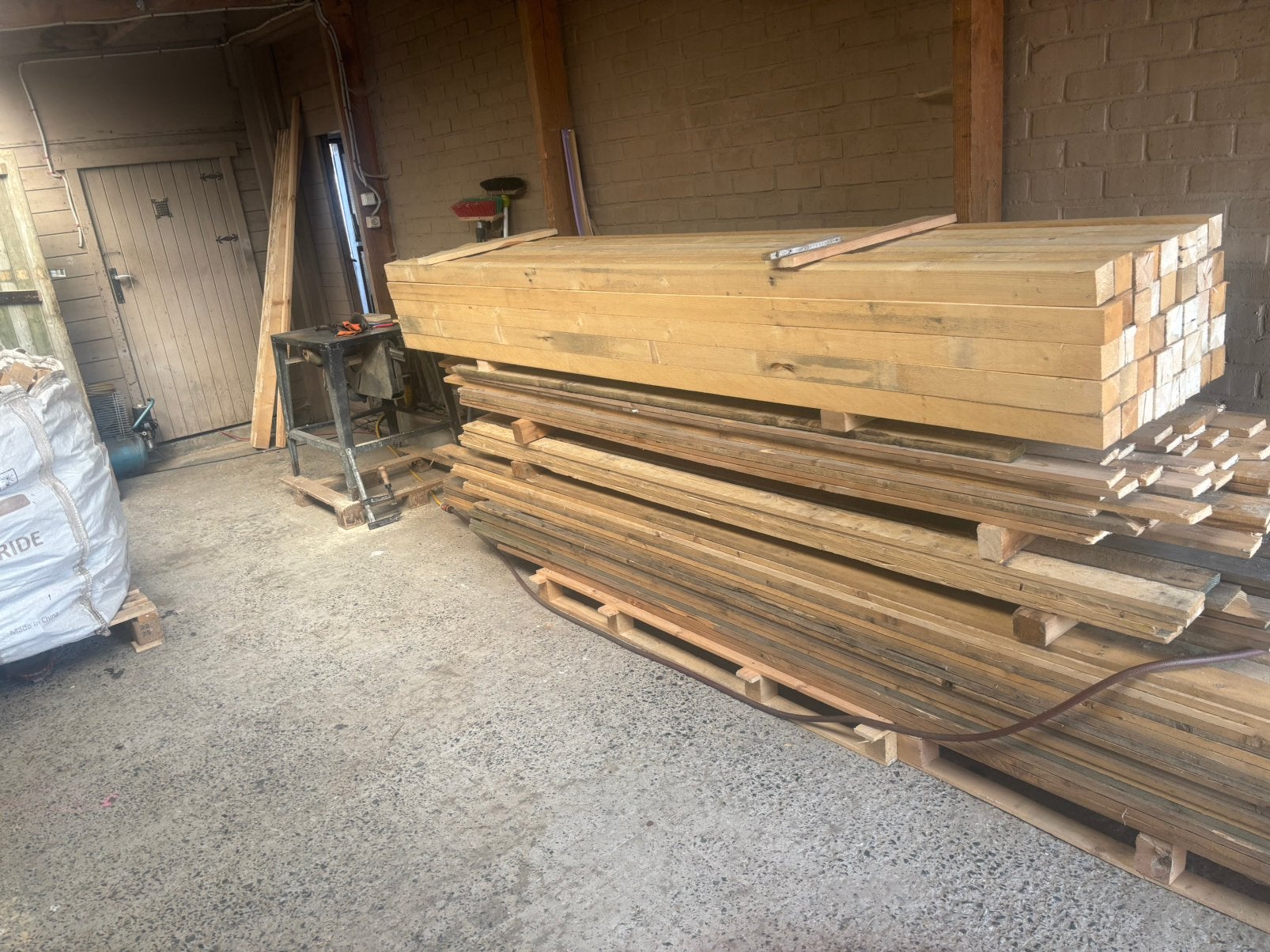 Keper 300x7x7, Doe-het-zelf en Bouw, Ophalen, Zo goed als nieuw, Balk, Vuren