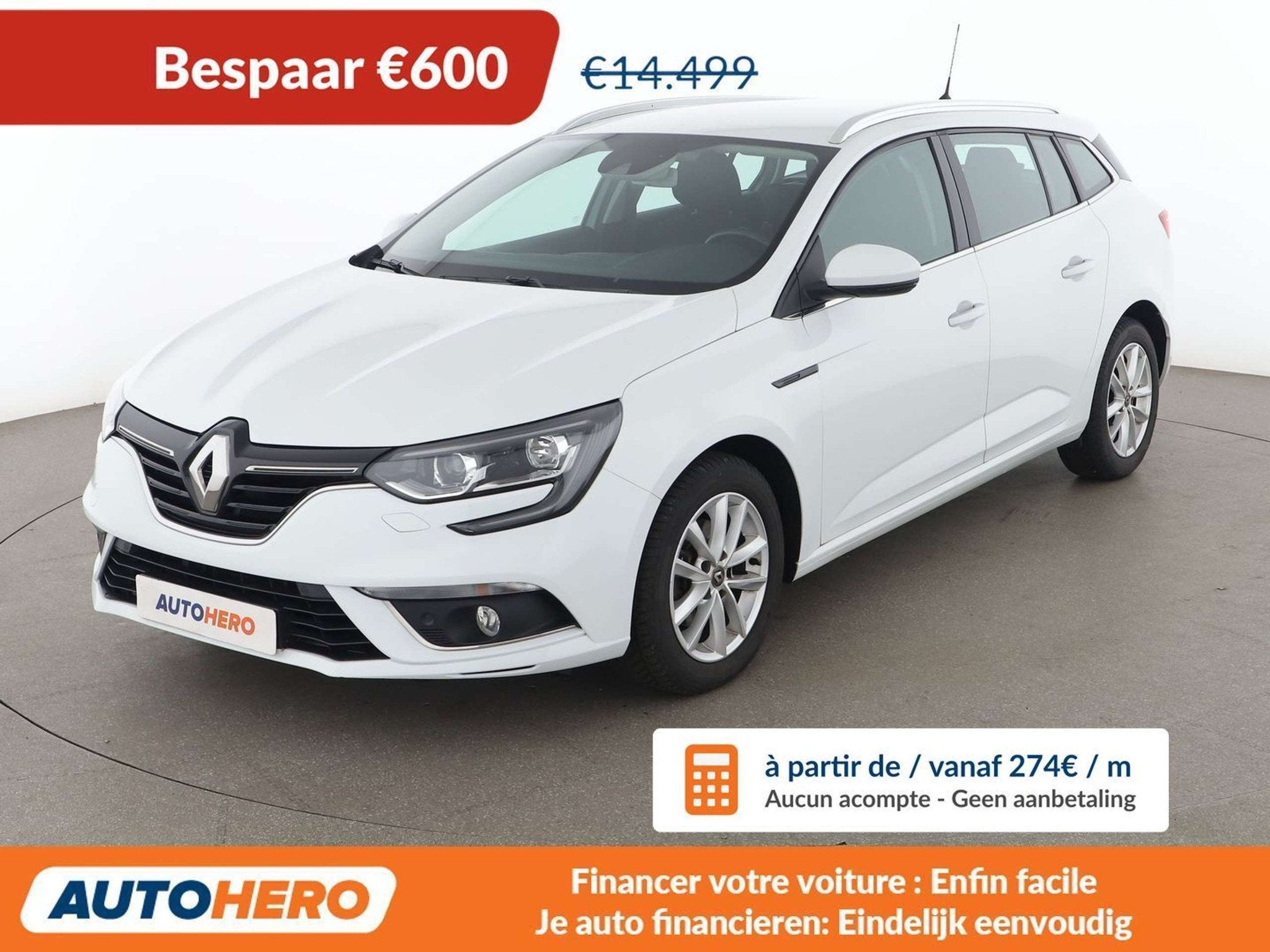 Renault Mégane 1.3 TCe Business (automatique), Autos, 1332 cm³, Achat, Euro 6, Autres carburants