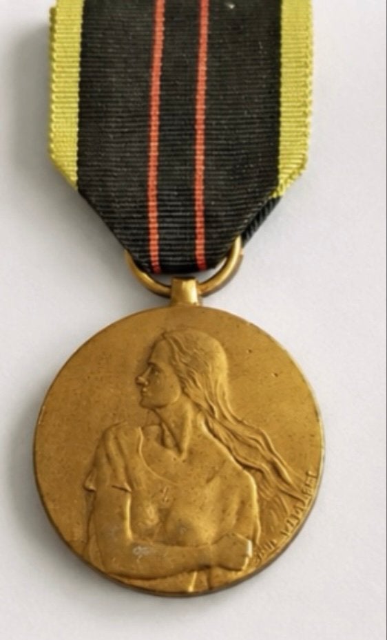 Médaille de la résistance armée belge 1940-1945, Collections, Enlèvement ou Envoi, Armée de terre, Ruban, Médaille ou Ailes