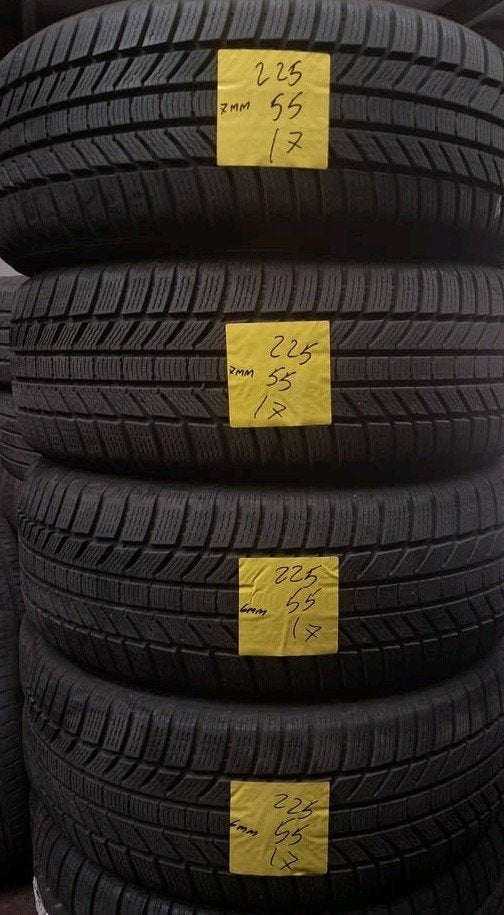 225/55R17 2255517 Démo hivernale Continental 225/55/17, Enlèvement