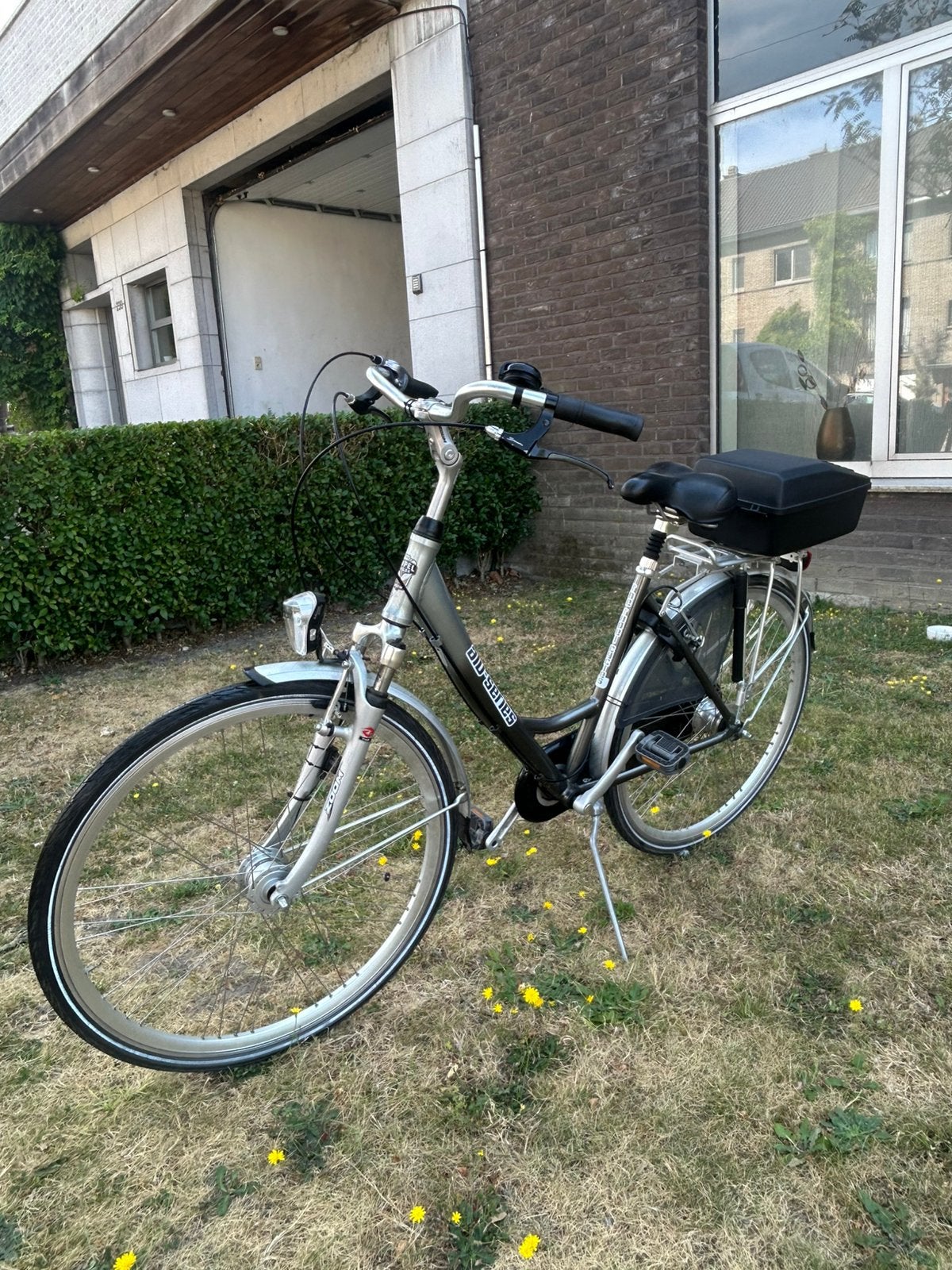 Rupel Alu-serie stadsfiets voor dames met achterkoffer, Fietsen en Brommers, Velgrem, Versnellingen, Zo goed als nieuw, 50 tot 53 cm