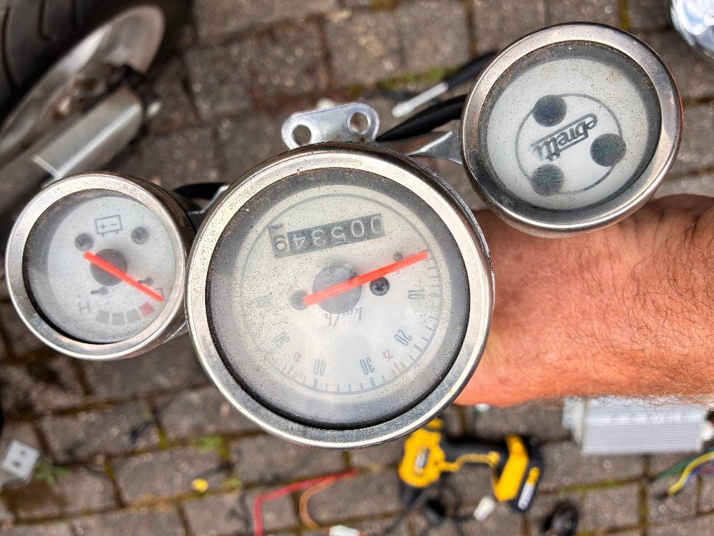 elektrische onderdelen Ebretti 518 elektrische scooter, Ophalen, Gebruikt, Koplamp