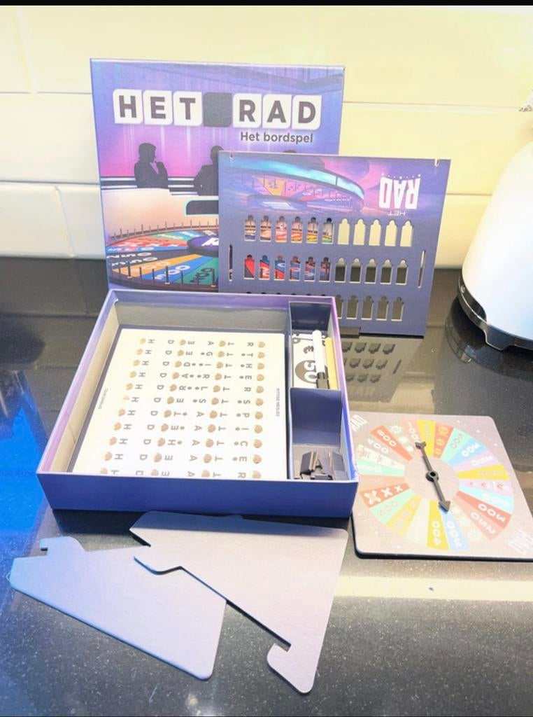Gezelschapsspel rad van fortuin, Ophalen, Zo goed als nieuw