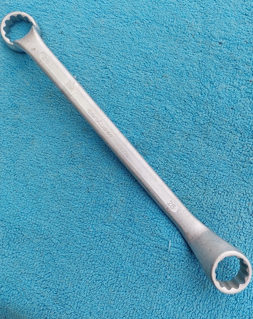 Dubbele ringsleutel 25 x 28mm, Ophalen of Verzenden, Nieuw, Gereedschap of Accessoires