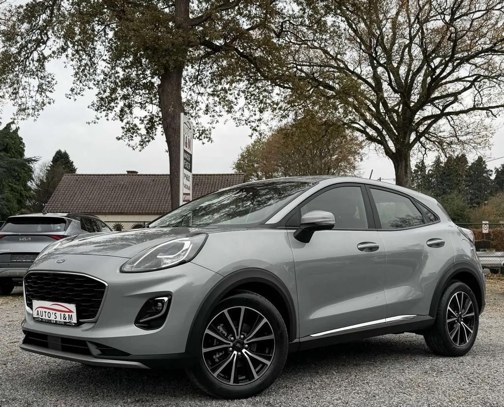 Ford Puma 1.0 EcoBoost Hybrid 2022 Automaat 13dkm Garantie!, Autos, Argent ou Gris, Puma, Entreprise, 5 portes