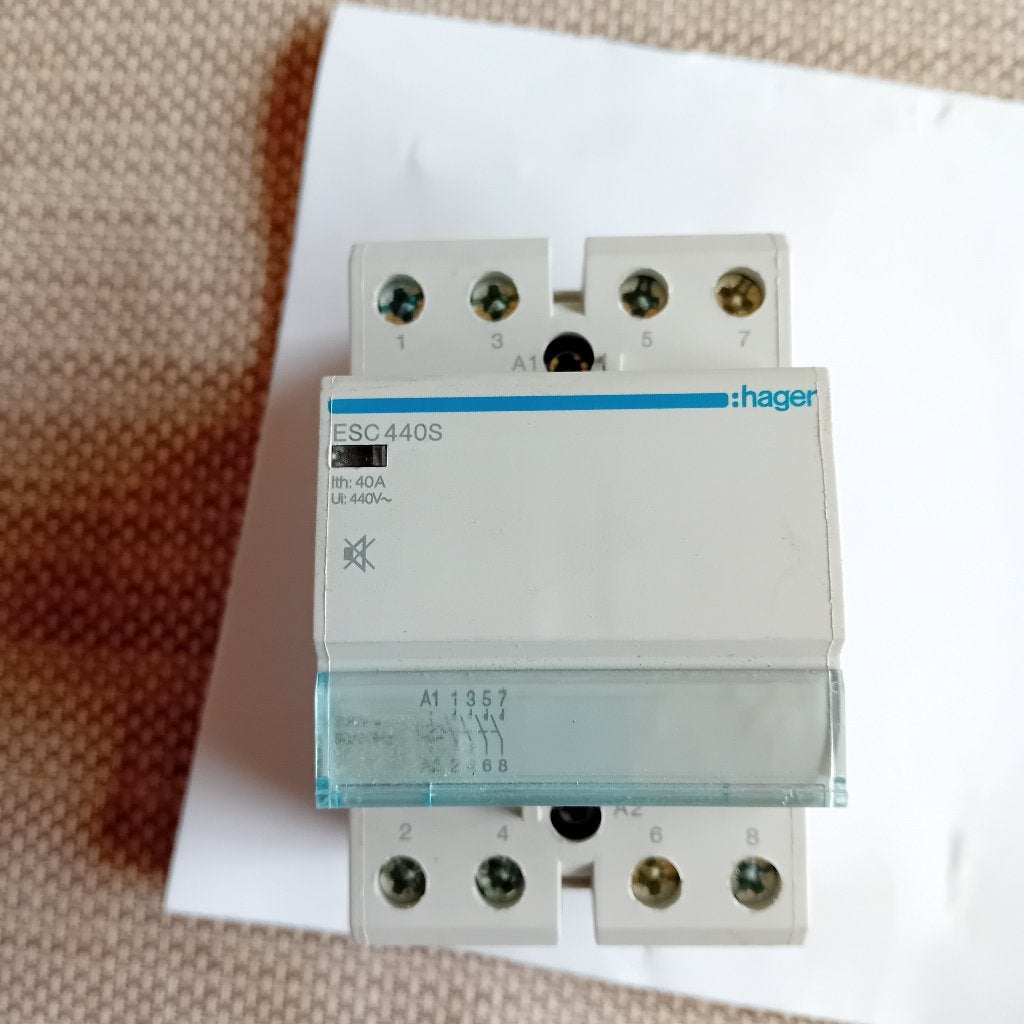 relais, Doe-het-zelf en Bouw, Elektriciteit en Kabels, Ophalen, Gebruikt, Hager, Relais
