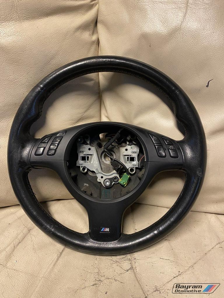 Bmw E46 E39 m3 m5 stuur mf sportstuur 3-serie 5-serie m3 x5, -, Utilisé, -, Enlèvement ou Envoi