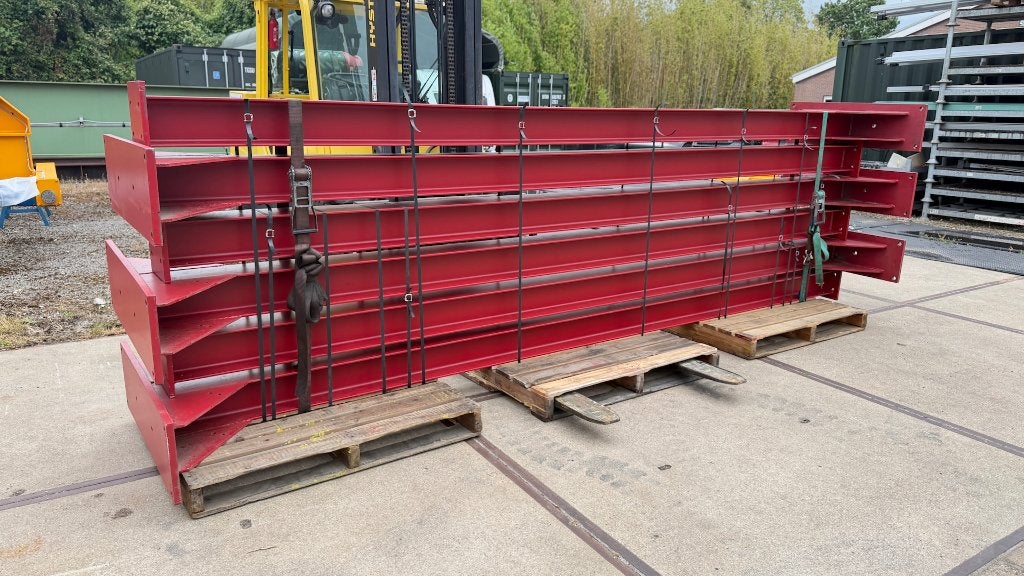 Staalconstructie voor rolbrug | 12,15 m | HEA260, Ophalen, Gebruikt, Handmatig