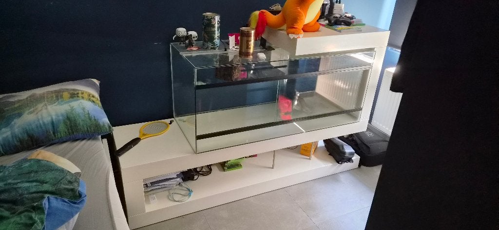 Te koop terarium, Dieren en Toebehoren, Ophalen, Zo goed als nieuw, Terrarium of Paludarium