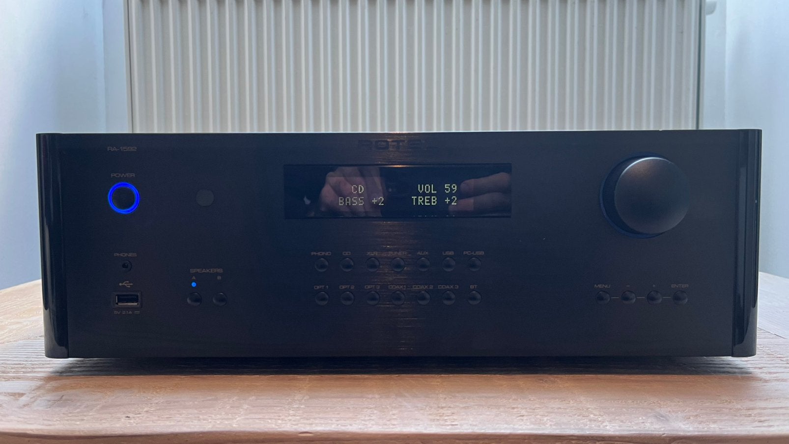 Rotel RA-1592 - Amplificateur stéréo haut de gamme - 2x200W, Enlèvement, Comme neuf, Stéréo