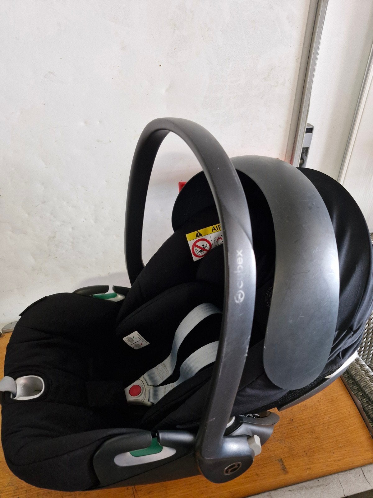Cybex Cloud Z2 + regenhoes, Ophalen