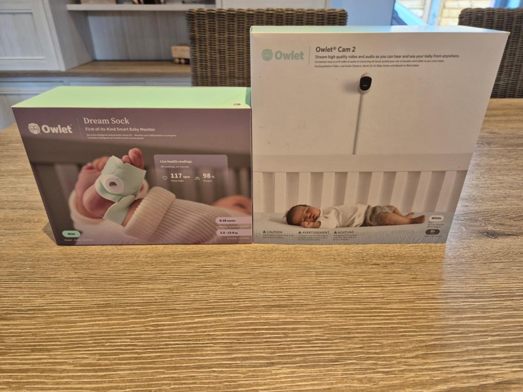 Owlet sock met camera, Kinderen en Baby's, Babyfoons, Ophalen, Camera