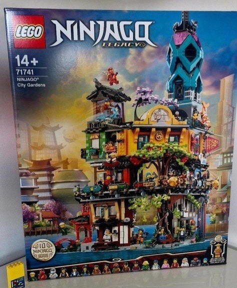 Lego ninjago city gardens, Ophalen