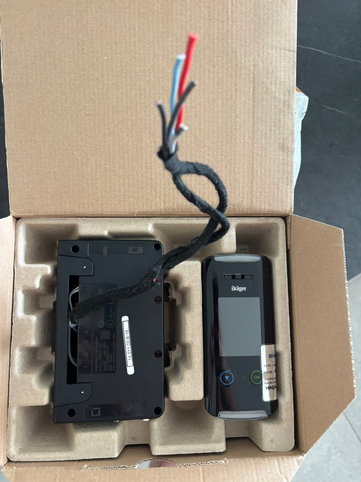 Alcoholslot Dräger Interlock 7500, Auto-onderdelen, Ophalen