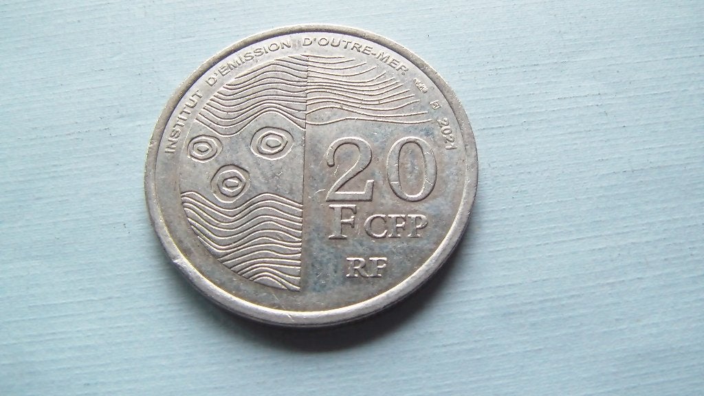 outre-mer 20 francs 2021, Timbres & Monnaies, Monnaies | Belgique, Enlèvement