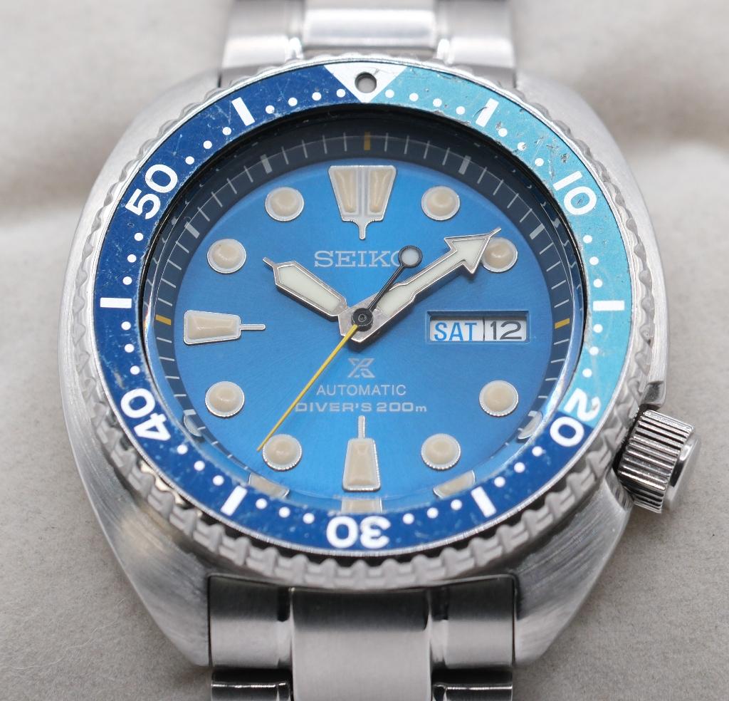Seiko SRB11 Prospex "Blue Lagoon" Limited edition, Enlèvement ou Envoi, Utilisé