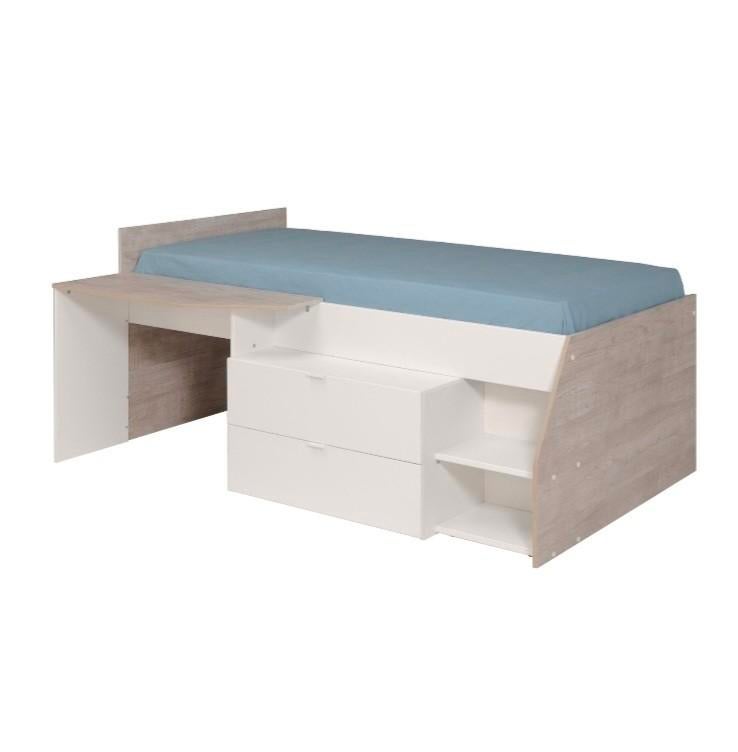 Lit pour enfant avec bureau et rangement, Enlèvement