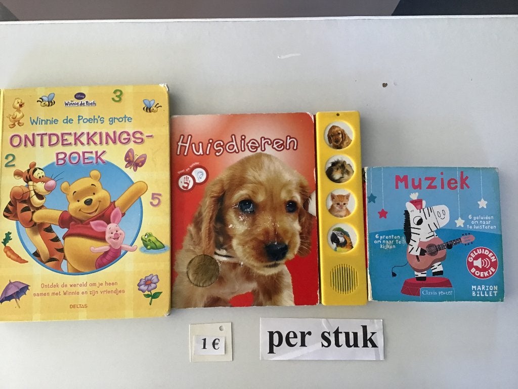3 kinderboekjes voor peuters aan slechts 1 €, Boeken, Kinderboeken | Baby's en Peuters, Ophalen of Verzenden, Zo goed als nieuw