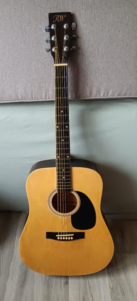 Gitaar Richwood metaalsnaren, Enlèvement, Utilisé