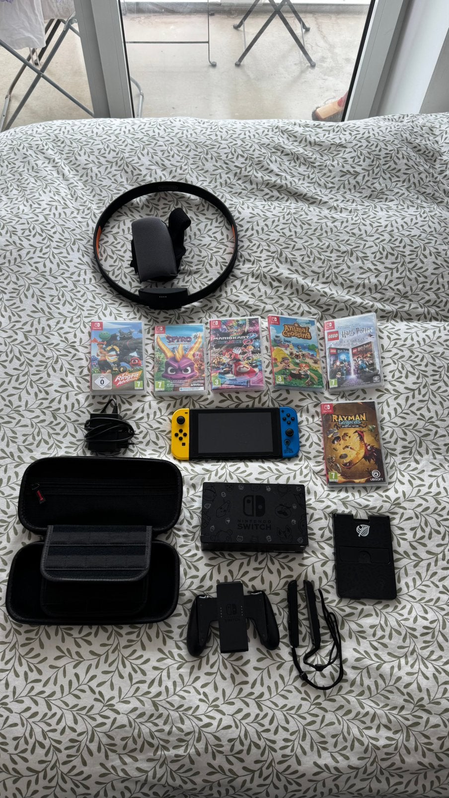 Super deal: Nintendo Switch Fortnight Editie set met games, Ophalen, Zo goed als nieuw, Met games