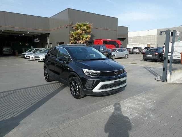 Opel Crossland 1.2 i benzine 130pk Automaat Elegance Camera, Auto's, Zwart, Bedrijf, 5 zetels, Parkeersensor