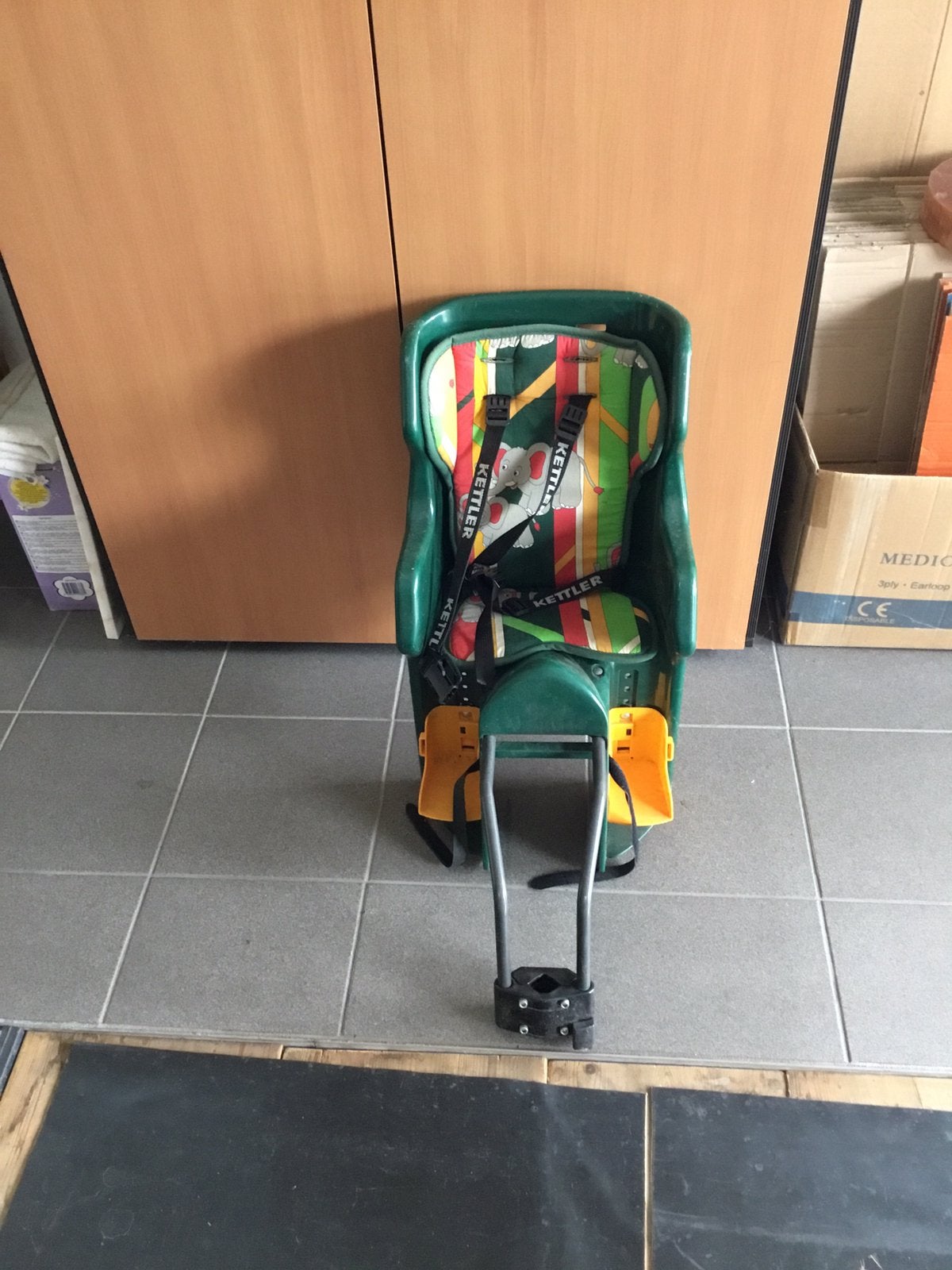 Kinderzitje, Vélos & Vélomoteurs, Accessoires vélo | Sièges de vélo, Enlèvement, Comme neuf