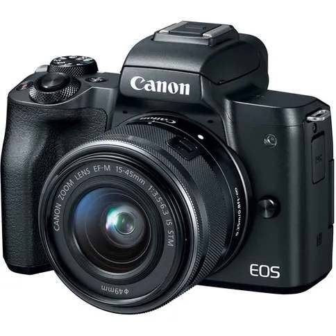 Canon EOS M50 - Starterskit   - Nieuwstaat, Ophalen of Verzenden, Zo goed als nieuw, 24 megapixels, Geheugenkaart